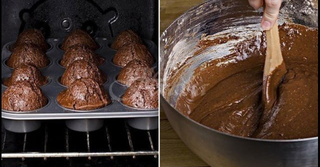 100% домашни шоколадови кексчета с дъх на кафе – тестото е толкова вкусно, че можеш да го изядеш сурово!