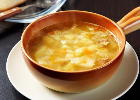 Супа (борш) с кренвирши