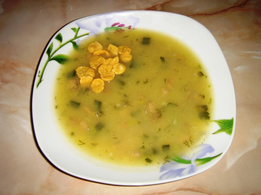 Картофена супа с бекон и гъби