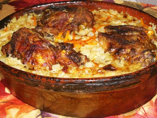 Рецепта за Агнешко с ориз на фурна