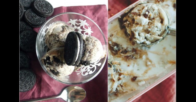 Уникално вкусен домашен сладолед с бисквитки – копринено кремообразен и сладко хрупкав!