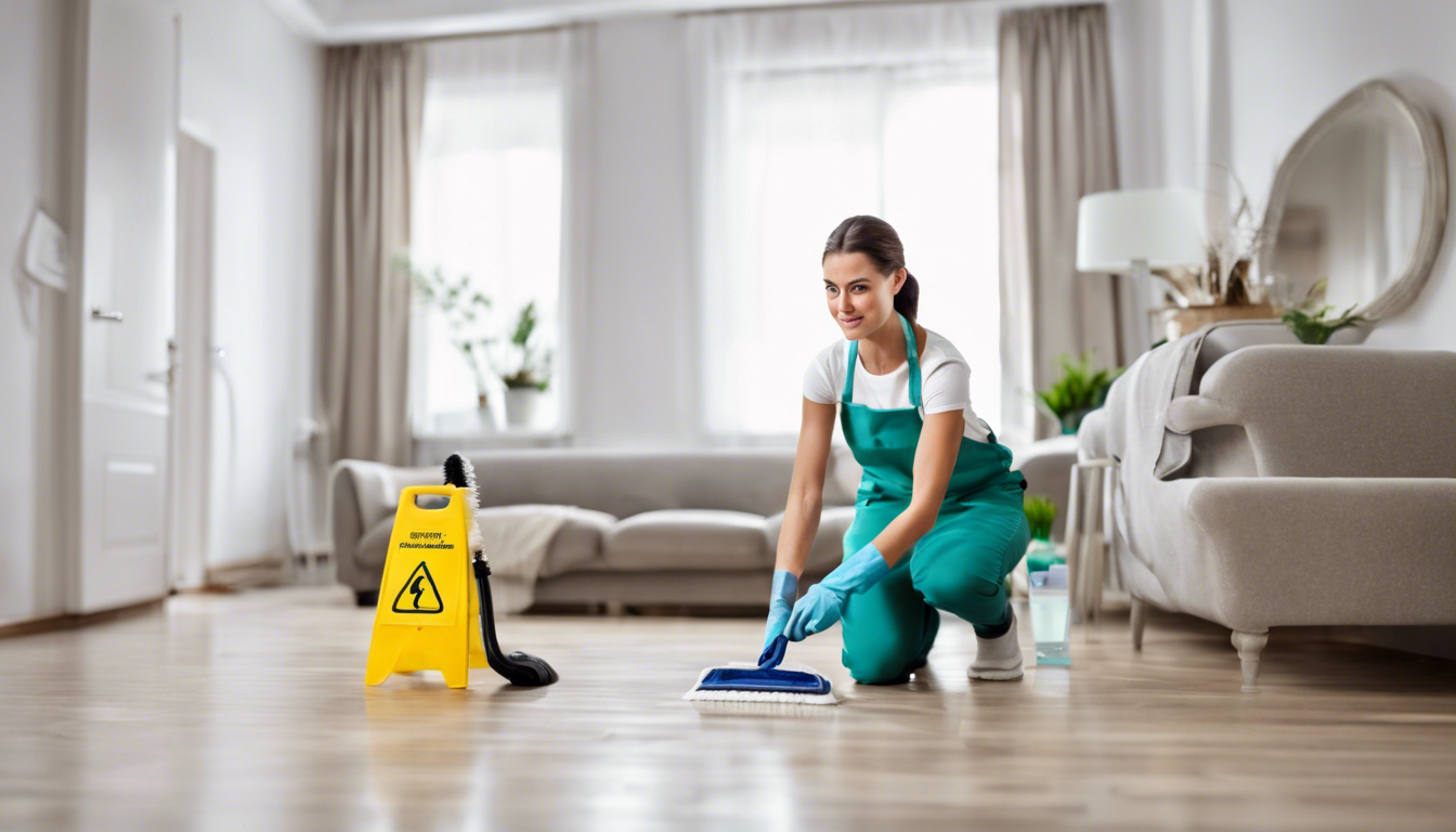 Специализирани техники за почистване на подови настилки в апартаменти и хотели